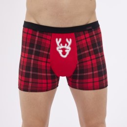BOKSERKI ŚWIĄTECZNE 007/76 RED NOSE 2 XL czerwony