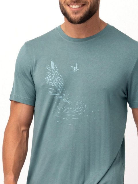 PIŻAMA MĘSKA BAMBUS MNS 750 KR R.3XL-4XL XXXXL oliwkowy PIŻAMA MĘSKA BAMBUS MNS 750 KR R.3XL-4XL XXXXL oliwkowy