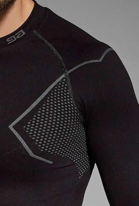 T-SHIRT MEN THERMOACTIVE BASIC MOUNT M black/grey T-SHIRT MEN THERMOACTIVE BASIC MOUNT M black/grey