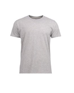 T-SHIRT MĘSKI TT002 L szary/melange