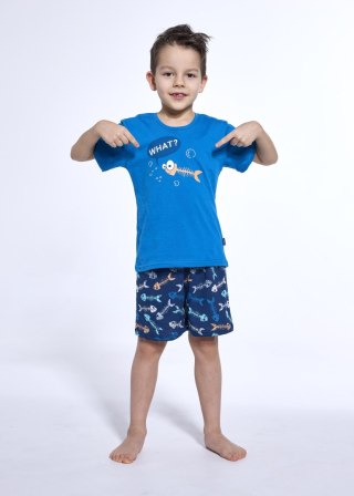 PIŻAMA BOY KIDS 789/120 FISHING KR 98-104 marine
