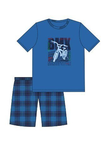 PIŻAMA BOY YOUNG 790/117 BMX KR 134-140 cobalt PIŻAMA BOY YOUNG 790/117 BMX KR 134-140 cobalt