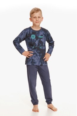 PIŻAMA CHŁOPIĘCA GREG 2652 DR R.92-116 SALE 92 granatowy