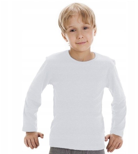 PODKOSZULKA KIDS 214 SALE 98-104 biały PODKOSZULKA KIDS 214 SALE 98-104 biały