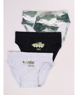 SLIPY CHŁOPIĘCE ARMY BMC-0036 3PAK 158-164 mix kolor/mix wzór