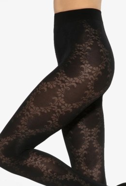RAJSTOPY FLORAL W.01 50 DEN SALE 2 nero