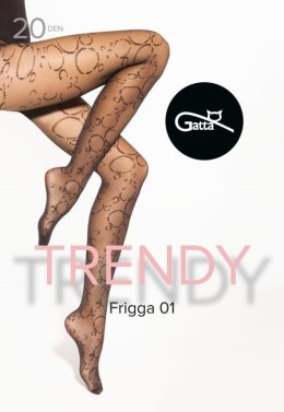 RAJSTOPY FRIGGA WZ.01 20 DEN 4 nero