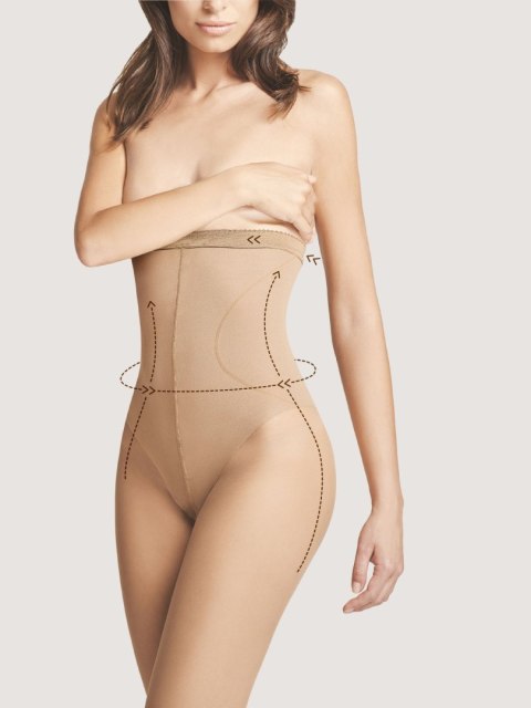 RAJSTOPY HIGH WAIST BIKINI 20 DEN 2 light natural RAJSTOPY HIGH WAIST BIKINI 20 DEN 2 light natural