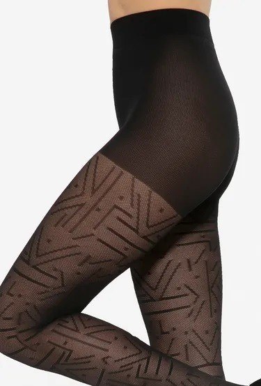RAJSTOPY MODERN W.02 40 DEN SALE 2 nero RAJSTOPY MODERN W.02 40 DEN SALE 2 nero