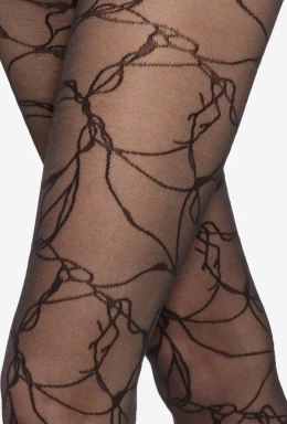 RAJSTOPY MODERN W.08 40 DEN 3 nero