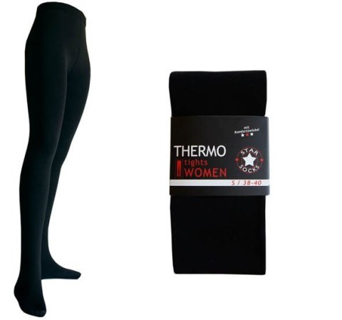 RAJSTOPY WOMEN THERMO 24555 S czarny