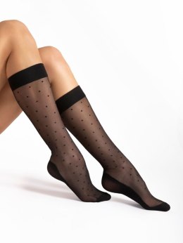 PODKOLANÓWKI DOTS MASSAGE 20 DEN uni black