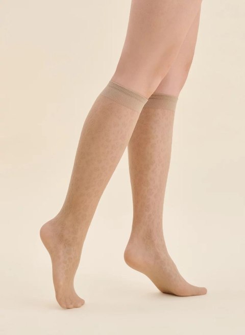 PODKOLANÓWKI ESMA uni beige PODKOLANÓWKI ESMA uni beige