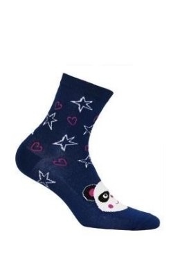 SKARPETKI COTTOLINE WOMAN 39-41 navy.b6r/wz.275