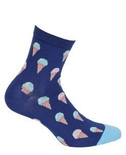 SKARPETKI COTTOLINE WOMAN 39-41 saphire.b76/wz.773
