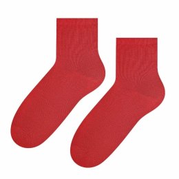 SKARPETKI DAMSKIE BAWEŁNIANE 037 35-37 czerwony 046