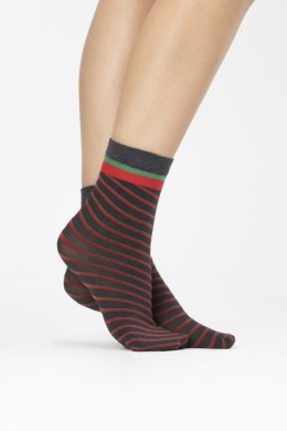 SKARPETKI ELF FUN SALE uni black/red/green