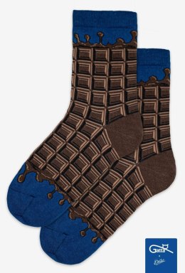 SKARPETKI GATTA WEDEL 39-41 dark choco.wz 02