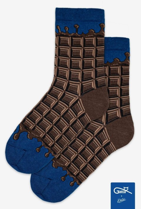 SKARPETKI GATTA WEDEL 39-41 dark choco.wz 02 SKARPETKI GATTA WEDEL 39-41 dark choco.wz 02