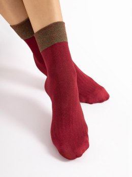 SKARPETKI GILT 40 DEN uni cherry red