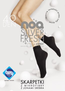 SKARPETKI SILVER FRESH 40 DEN uni nero