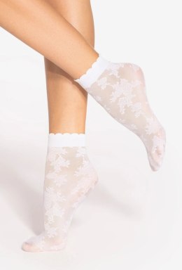 SKARPETKI SPRING VIBES WZ.11 15 DEN uni bianco