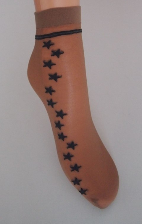 SKARPETKI STARS 20 DEN uni naturel/fumo SKARPETKI STARS 20 DEN uni naturel/fumo