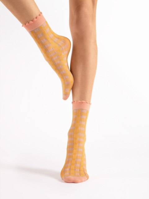 SKARPETKI SUNNY 15 DEN uni peach/rose SKARPETKI SUNNY 15 DEN uni peach/rose