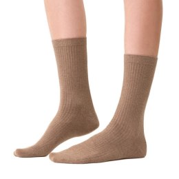 SKARPETY DAMSKIE BIO CAMEL 053 35-37 beżowy