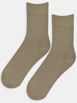 SKARPETY DAMSKIE GŁADKIE SUPER SOFT SB076 36-41 beżowy