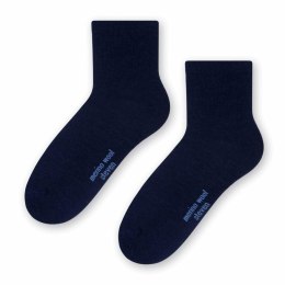 SKARPETY DAMSKIE MERINO WOOL 130 38-40 granatowy