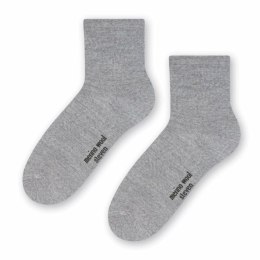 SKARPETY DAMSKIE MERINO WOOL 130 38-40 szary