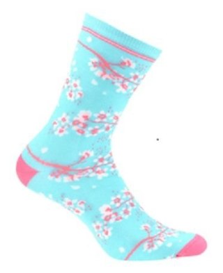 SKARPETY DAMSKIE SKIETY 39-41 aqua.t12/wz.986