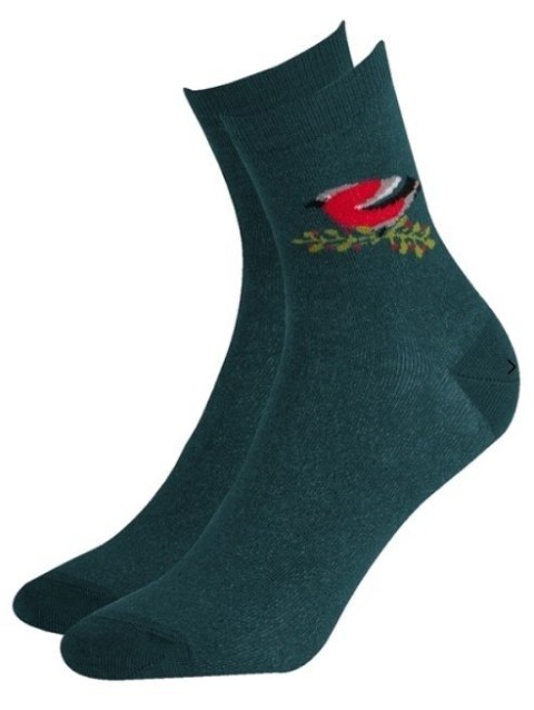 SKARPETY PERFECT WOMAN FANTASIA 36-38 turquoise.t80/wz.102