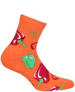 SKARPETY PERFECT WOMAN FANTASIA 39-41 orange.a68/wz.677