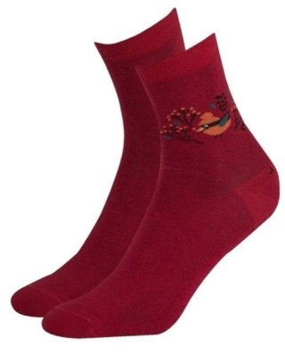 SKARPETY PERFECT WOMAN FANTASIA 39-41 red.r8c/wz.100