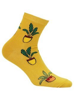 SKARPETY PERFECT WOMAN FANTASIA 39-41 yellow.a55/wz.268