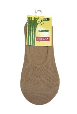 BALERINKI BAMBUSOWE 1079 35-40 ciemny beż