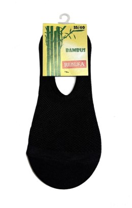 BALERINKI BAMBUSOWE 1079 35-40 czarny