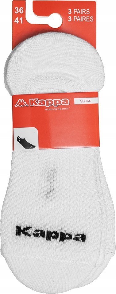 BALERINKI DAMSKIE KAPPA 3-PAK 36-41 biały BALERINKI DAMSKIE KAPPA 3-PAK 36-41 biały