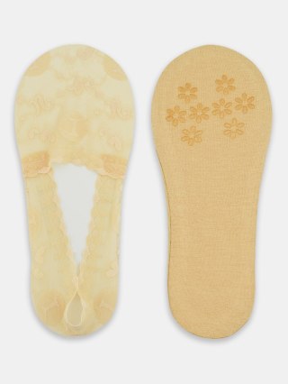 BALERINKI KORONKA SILIKON ABS SN050 36-41 beżowy