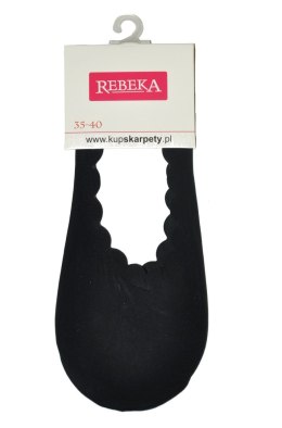 BALERINKI MOKASYNY LASEROWE ABS 1099 35-40 czarny
