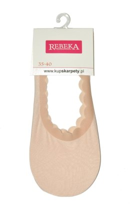 BALERINKI MOKASYNY LASEROWE ABS 1099 35-40 jasny beż