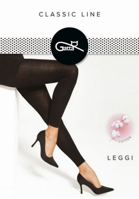 LEGGINGS LEGGI COTTON 4 nero LEGGINGS LEGGI COTTON 4 nero