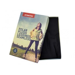 LEGGINSY POLAR SEAMLESS 180 DEN M/L czarny