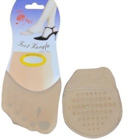 PÓŁSTOPKI COVER BAWEŁNA 35-40 beżowy
