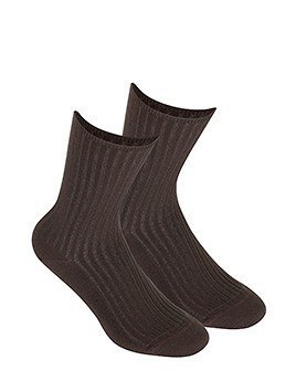 SKARPETY DAMSKIE BEZUCISKOWE uni brown