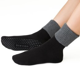 SKARPETY DAMSKIE FROTTE ABS 126 35-37 029 czarny/grafitowy