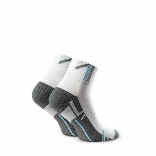SKARPETY DAMSKIE SPORT 040 38-40 grafitowy/biały 039