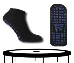SKARPETY DO YOGI/TRAMPOLINY ABS 39-42 czarny/granatowy
